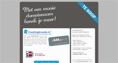 Desktop Screenshot of creatingbrands.nl