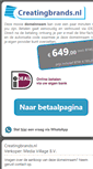 Mobile Screenshot of creatingbrands.nl